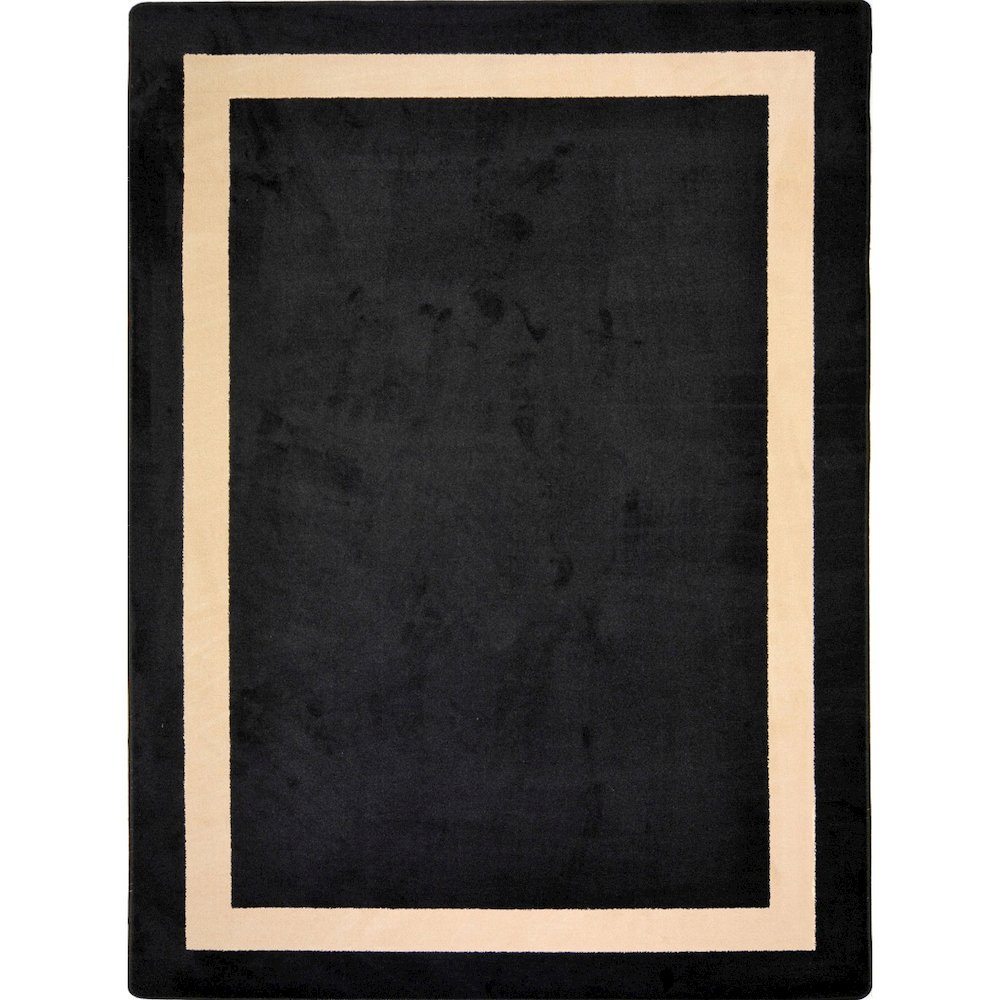 Kid Essentials Portrait 10'9" x 13'2" Area Rug in Color Onyx