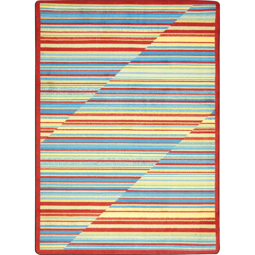 Kid Essentials Rhythm 10'9" x 13'2" Area Rug in Color Tropical