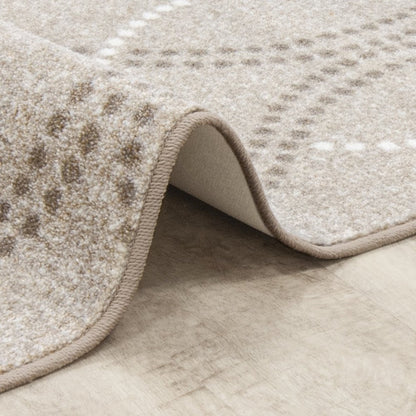 Impressions Seventh Heaven 10'9" x 13'2" Area Rug in Color Beige