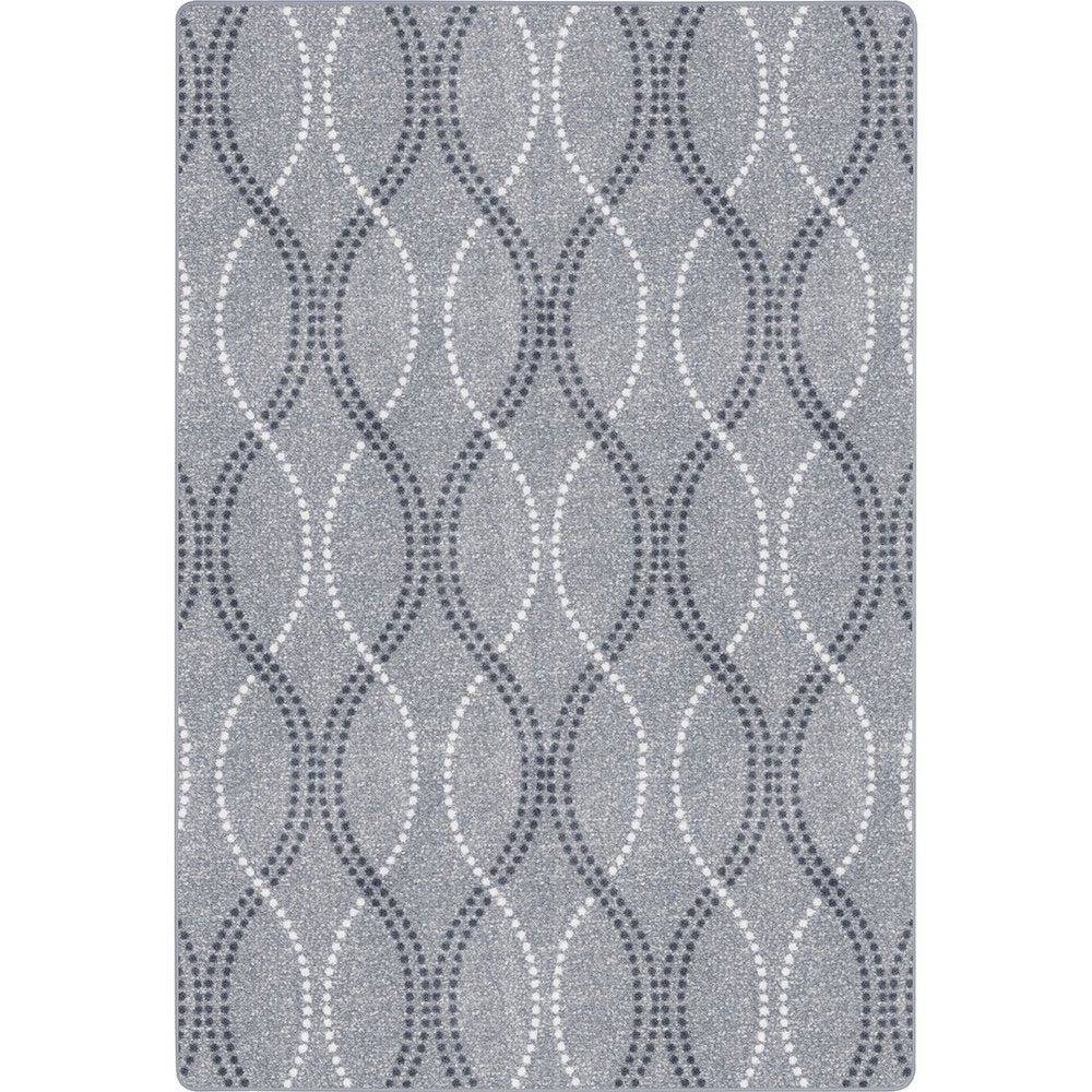 Impressions Seventh Heaven 10'9" x 13'2" Area Rug in Color Smoke