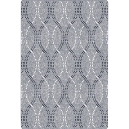 Impressions Seventh Heaven 10'9" x 13'2" Area Rug in Color Smoke