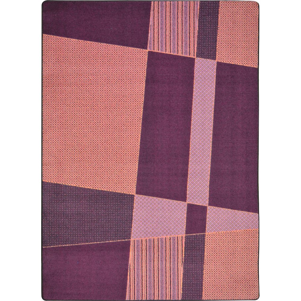 Kid Essentials Spazz 10'9" x 13'2" Area Rug in Color Purple