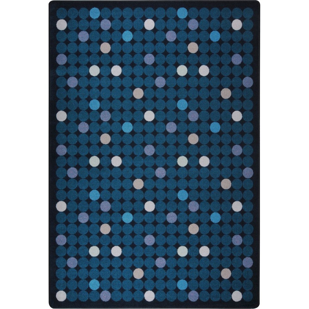 Playful Patterns Spot On 10'9" x 13'2" Area Rug in Color Seaside