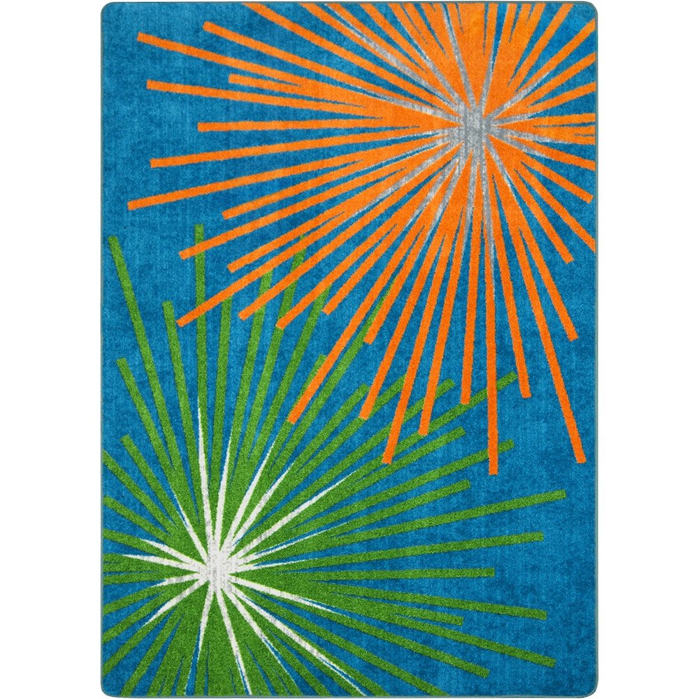First Take Sputnik 10'9" x 13'2" Area Rug in Color Citrus