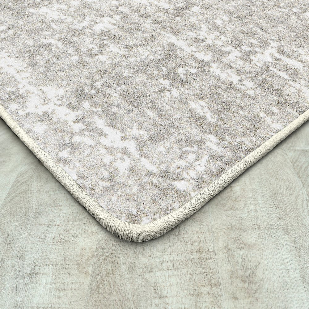 WorkSpace Stretched Thin 10'9" x 13'2" Area Rug in Color Dove