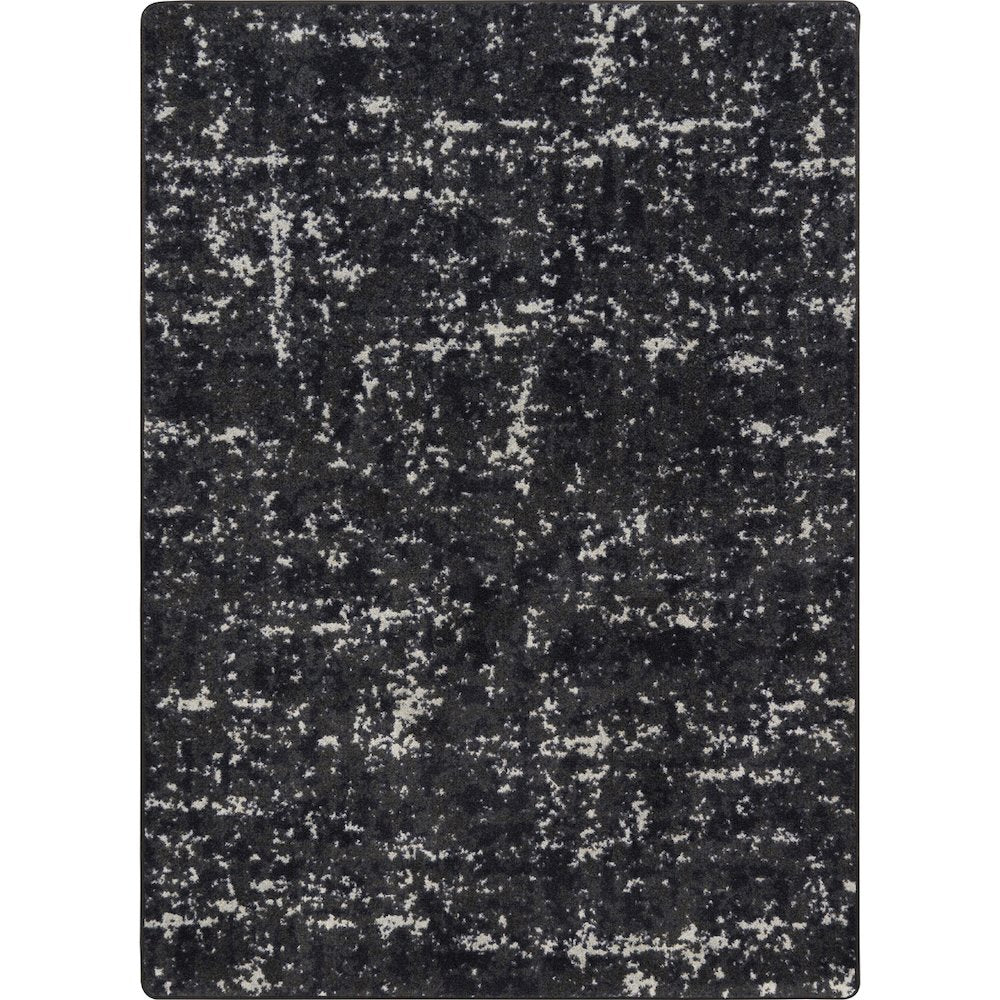 WorkSpace Stretched Thin 10'9" x 13'2" Area Rug in Color Onyx