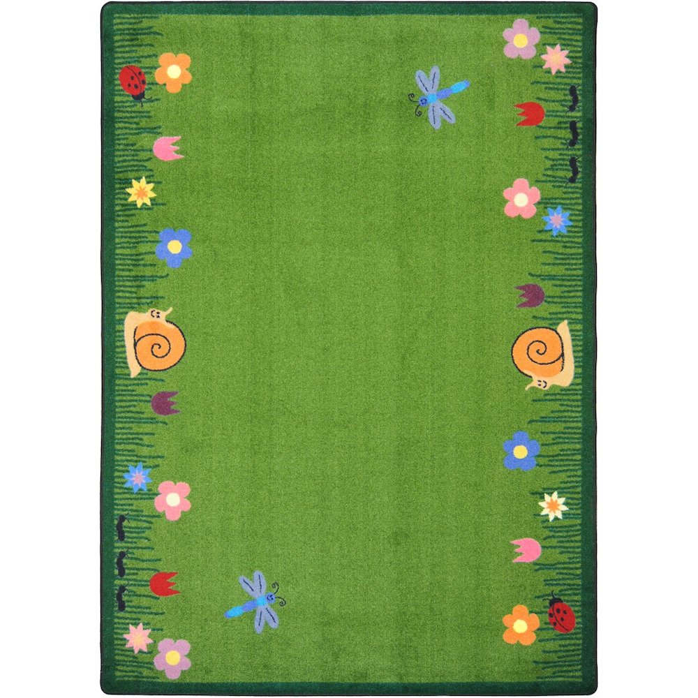Kid Essentials Summer Friends 10'9" x 13'2" Area Rug in Color Multi