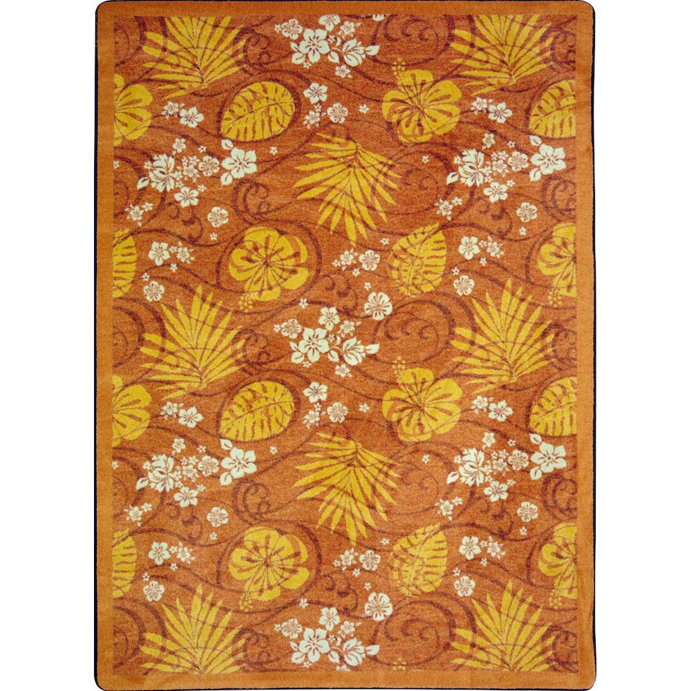 Kaleidoscope Trade Winds 10'9" x 13'2" Area Rug in Color Coral