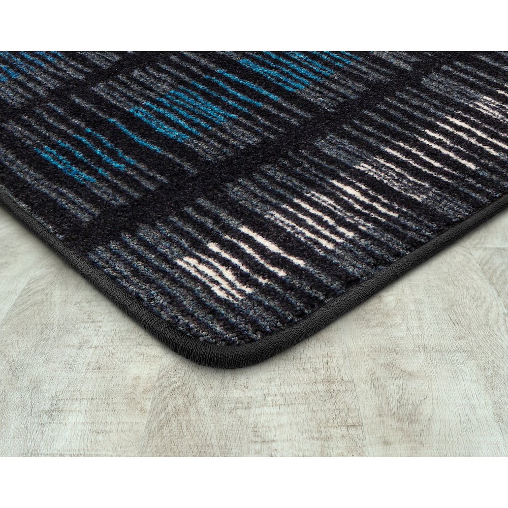Kid Essentials Verve 10'9" x 13'2" Area Rug in Color Sapphire