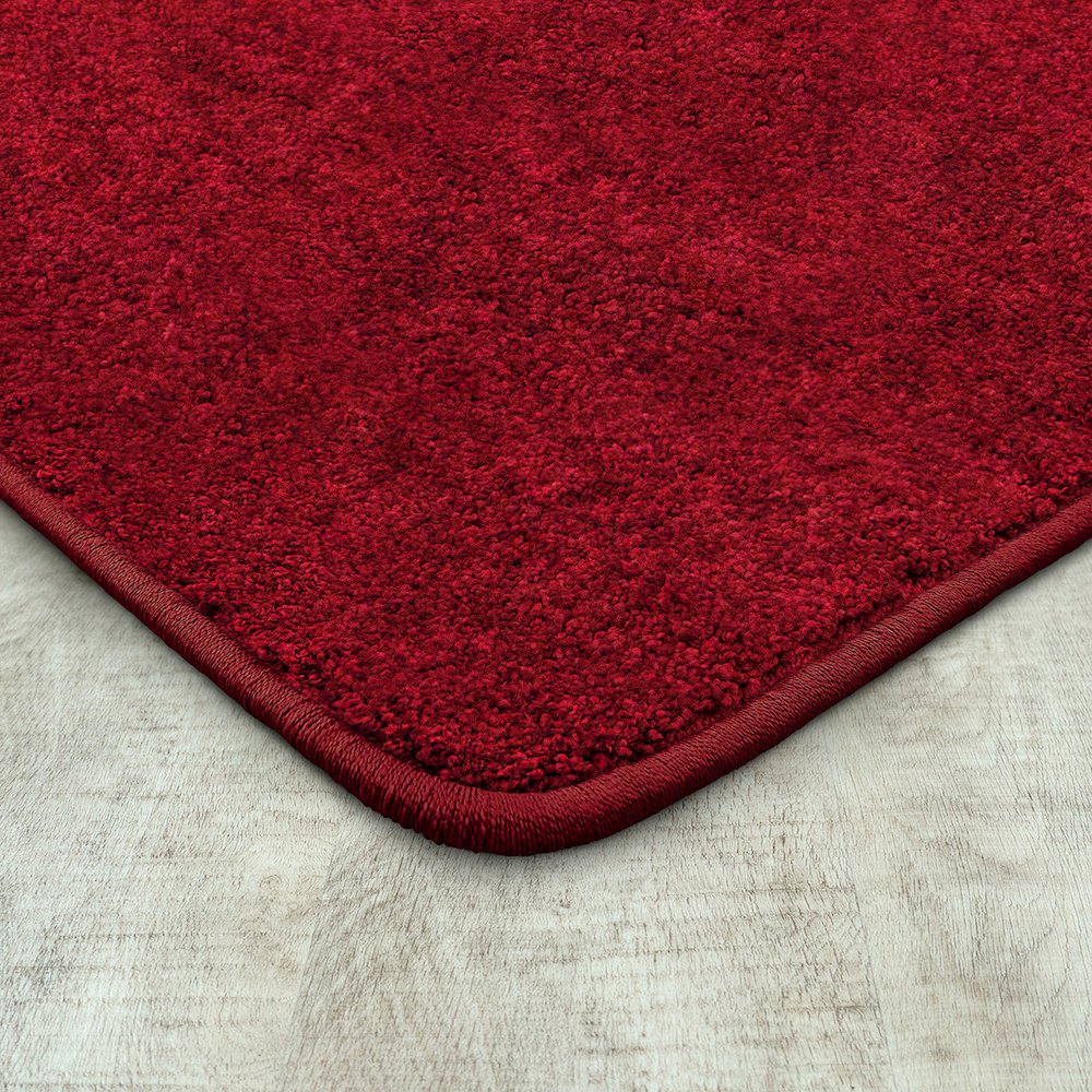 Kid Essentials Endurance 12' x 7'6" Area Rug in Color Burgundy