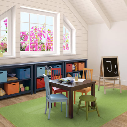 Kid Essentials Just Kidding 12' x 15' Area Rug in Color Lime Green