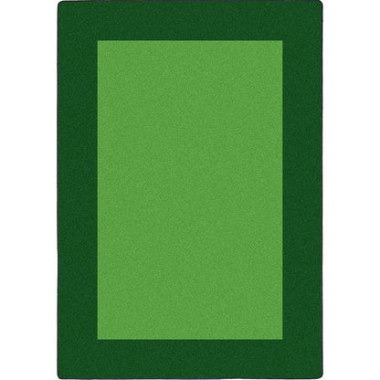 Kid Essentials All Around 5'4" x 7'8" Area Rug in Color Green