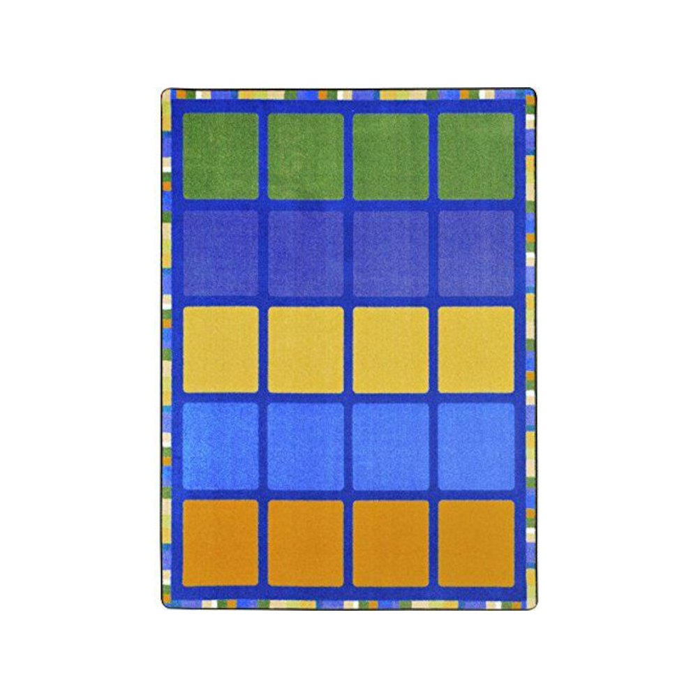 Kid Essentials Rowing 10'9" x 13'2" Area Rug in Color Multi