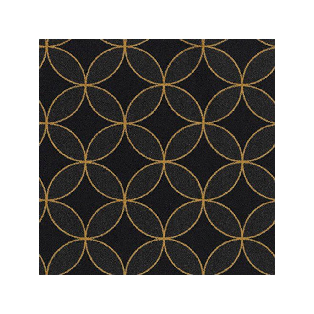 Kaleidoscope Eclipse 3'10" x 5'4" Area Rug in Color Gold
