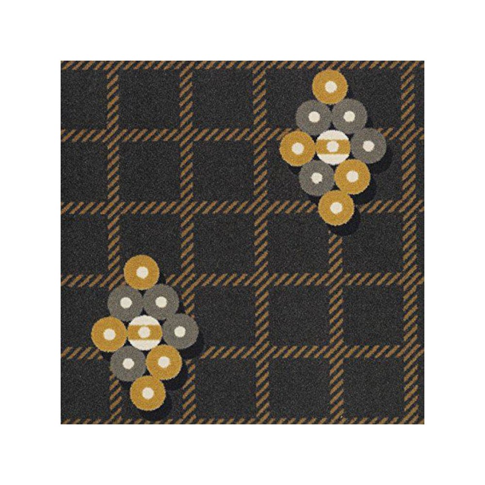 Games People Play Roll the Dice 5'4" x 7'8" Area Rug in Color Charcoal