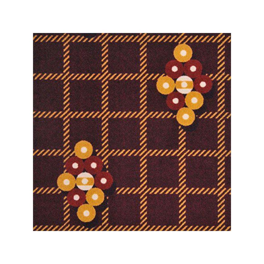 Games People Play Roll the Dice 7'8" x 10'9" Area Rug in Color Burgundy
