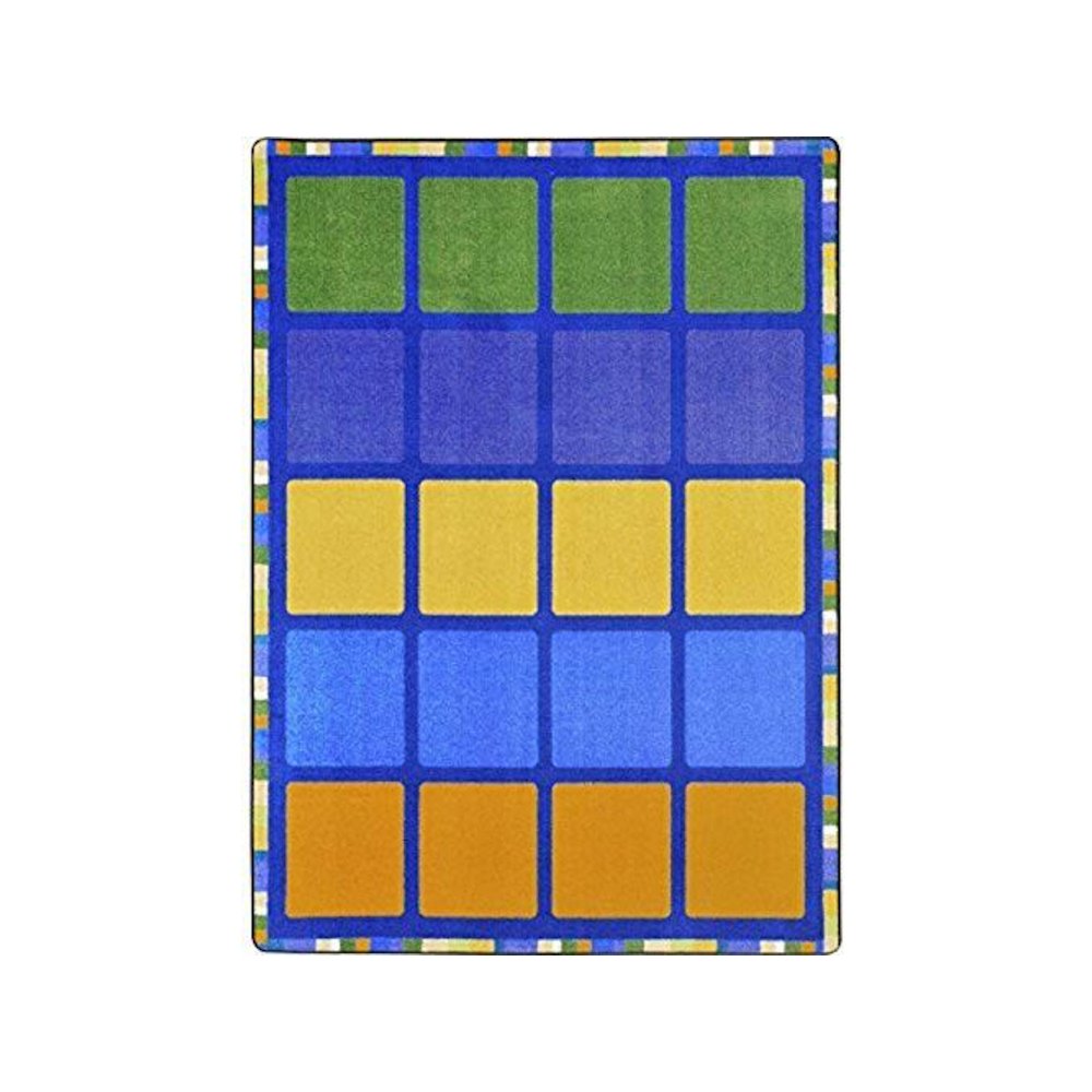 Kid Essentials Rowing 7'8" x 10'9" Area Rug in Color Multi