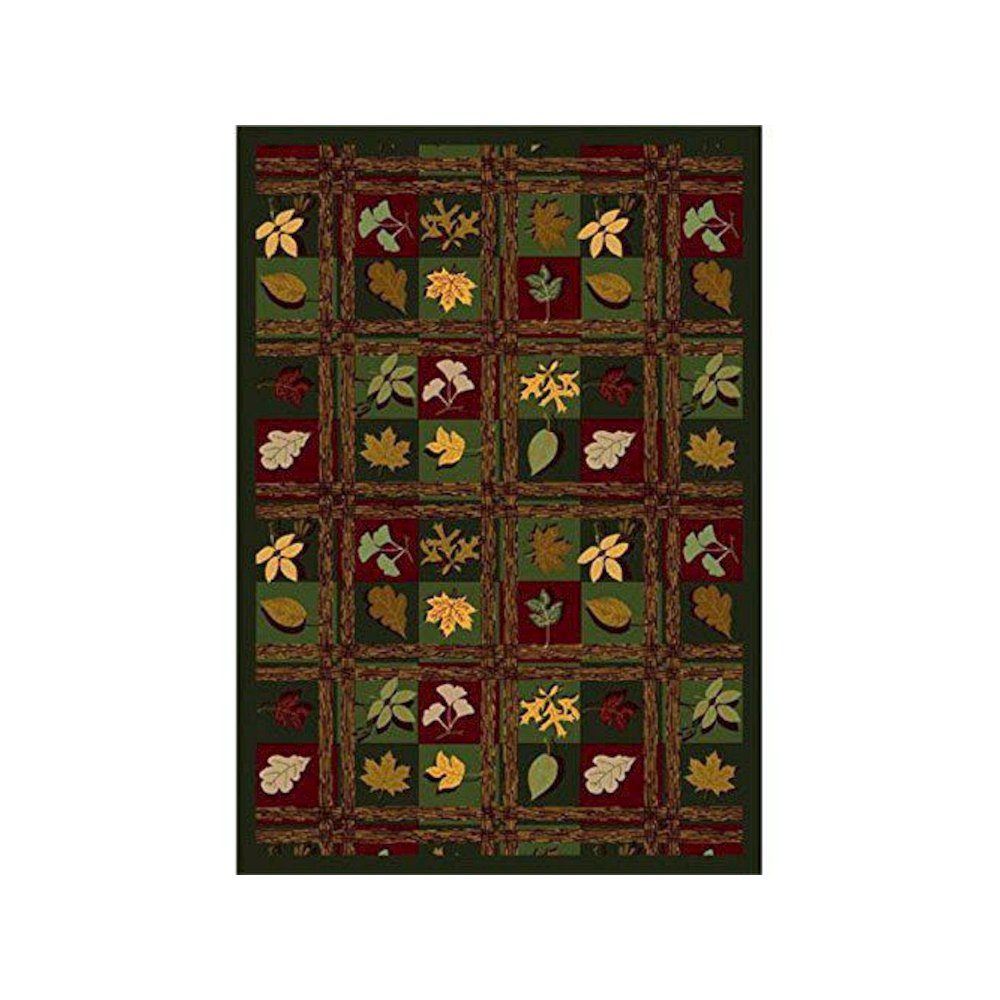 Kaleidoscope Woodland Trail 7'8" x 10'9" Area Rug in Color Multi