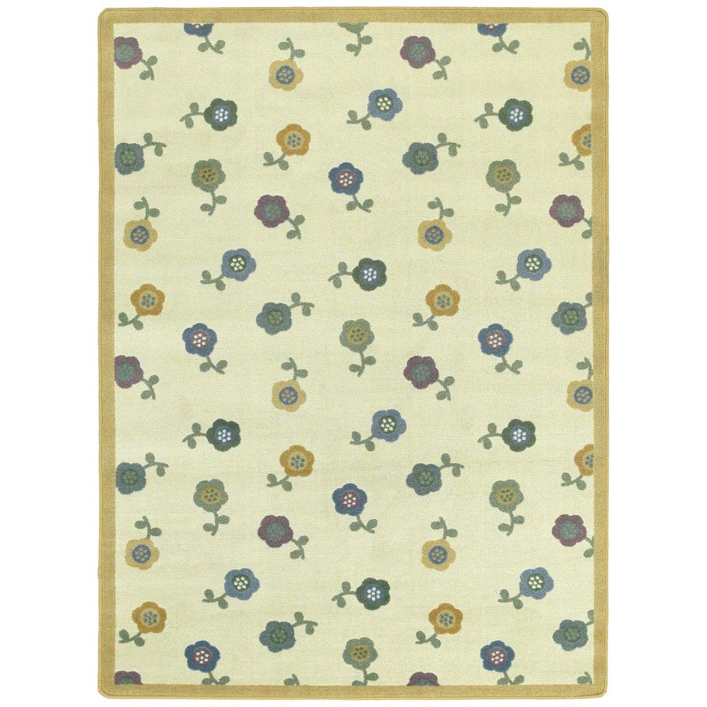 Kid Essentials Awesome Blossom 3'10" x 5'4" Area Rug in Color Soft