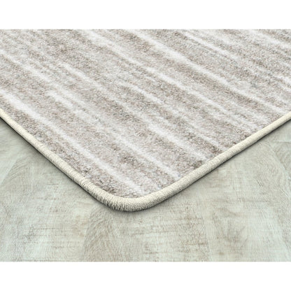 Impressions Balanced 3'10" x 5'4" Area Rug in Color Dove