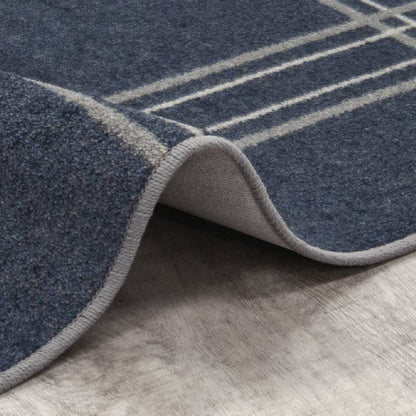 Impressions Broadfield 3'10" x 5'4" Area Rug in Color Smoke