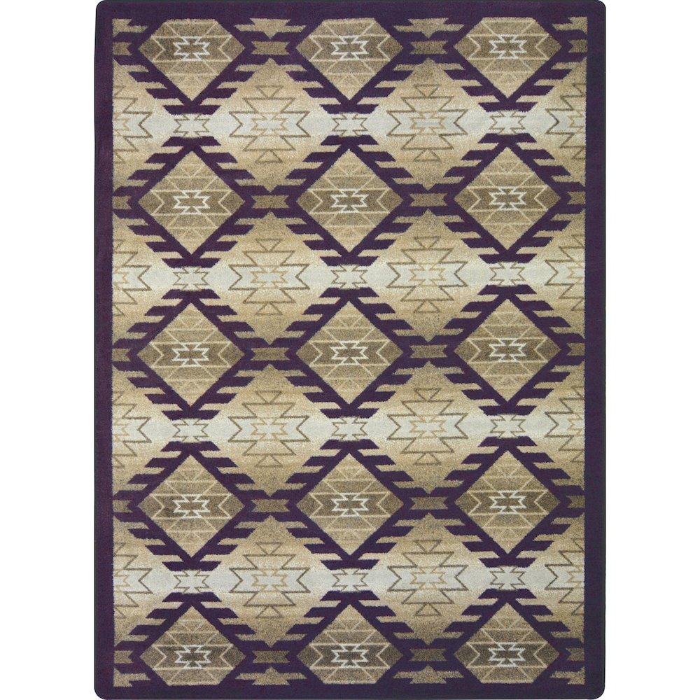 Kaleidoscope Canyon Ridge 3'10" x 5'4" Area Rug in Color Twilight