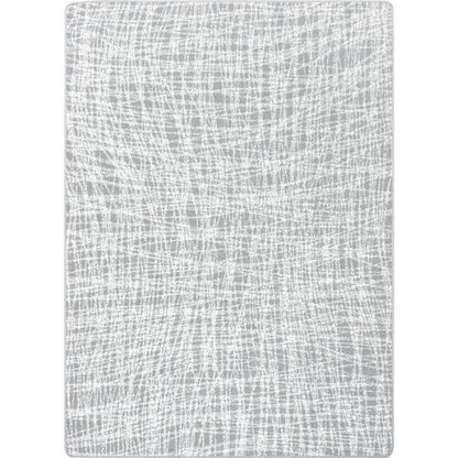 Impressions Crisscross 3'10" x 5'4" Area Rug in Color Mist