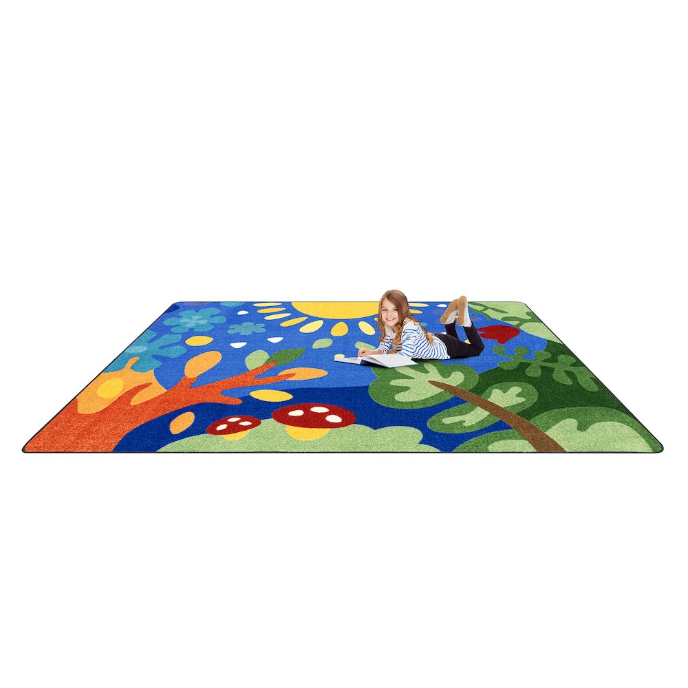 Dream Awhile 3'10" x 5'4" Area Rug in Color Multi