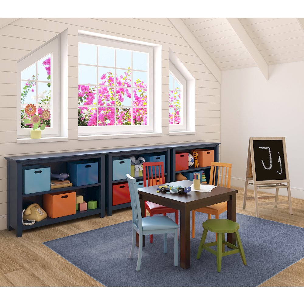 Kid Essentials Endurance 6' x 6' Area Rug in Color Glacier Blue