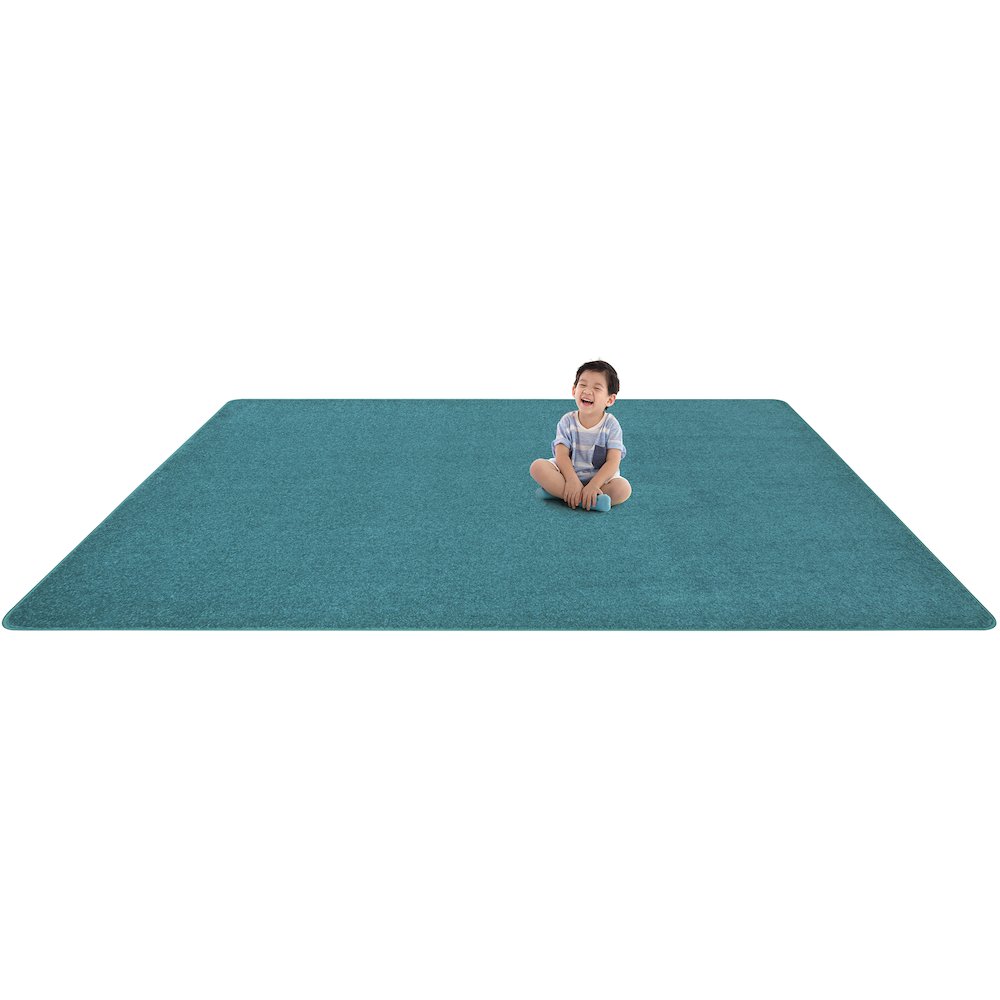 Kid Essentials Endurance 6' x 6' Area Rug in Color Mint
