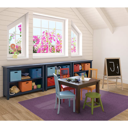 Kid Essentials Endurance 6' x 6' Area Rug in Color Purple