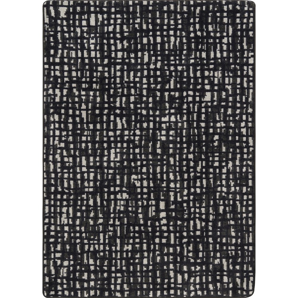 WorkSpace Fool's Gold 3'10" x 5'4" Area Rug in Color Onyx
