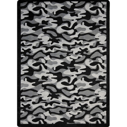 Kaleidoscope Funky Camo 3'10" x 5'4" Area Rug in Color Urban
