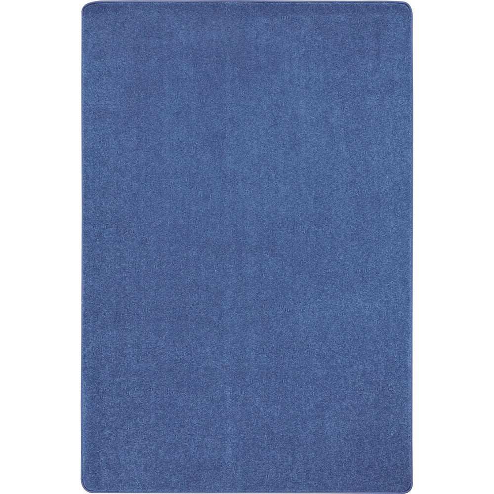 Kid Essentials Just Kidding 4' x 6' Area Rug in Color Cobalt Blue
