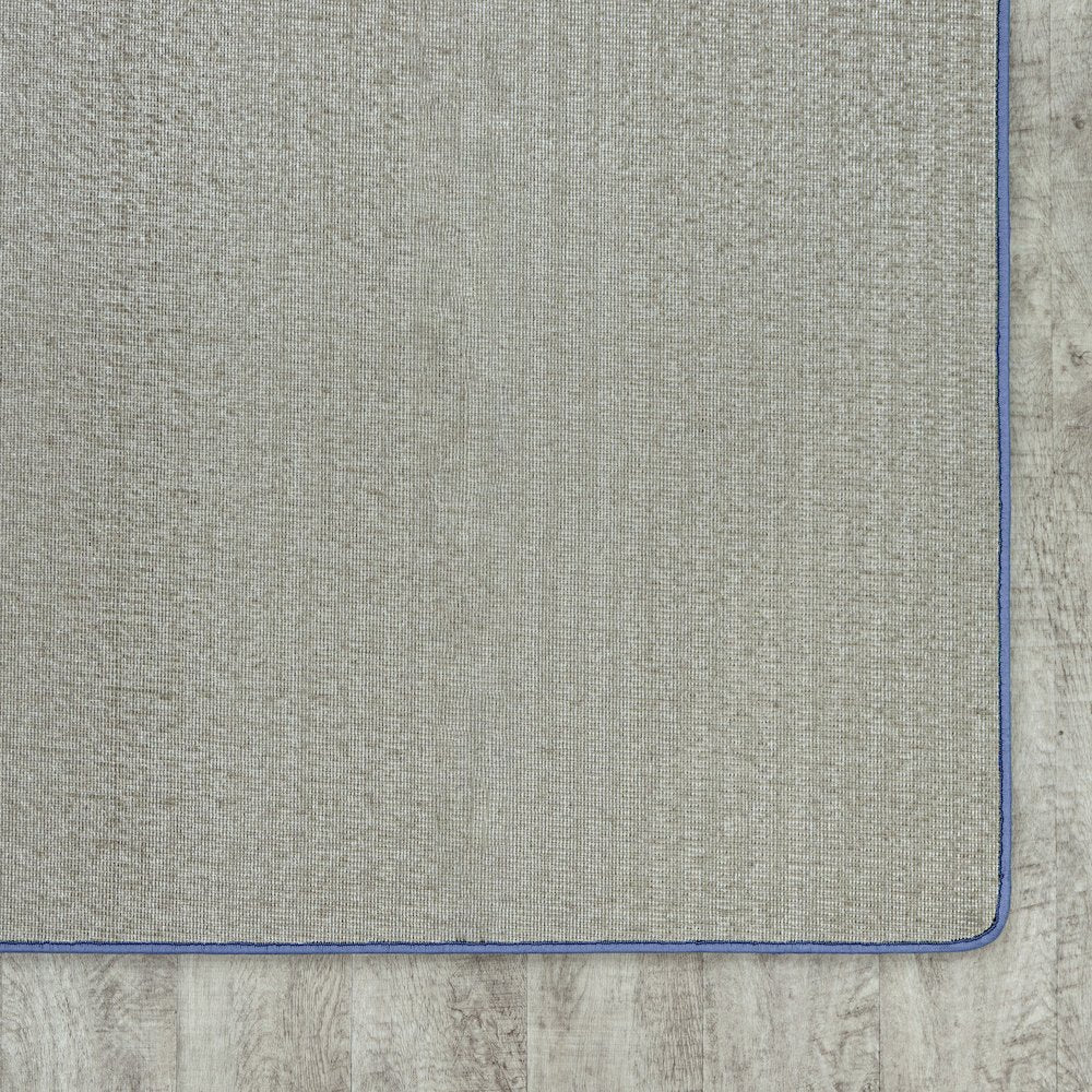 Kid Essentials Just Kidding 6' x 6'  Area Rug in Color Cobalt Blue