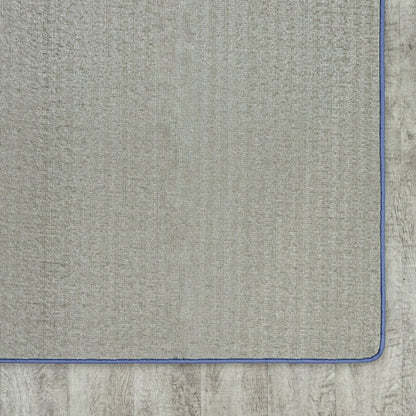 Kid Essentials Just Kidding 6' x 6'  Area Rug in Color Cobalt Blue