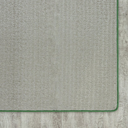 Kid Essentials Just Kidding 6' x 6'  Area Rug in Color Grass Green