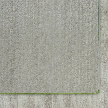 Kid Essentials Just Kidding 6' x 6'  Area Rug in Color Lime Green