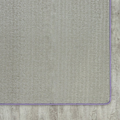 Kid Essentials Just Kidding 6' x 6'  Area Rug in Color Very Violet