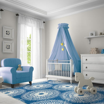 Claremont Kids Make A Wish 3'10" x 5'4" Area Rug in Color Blue Skies
