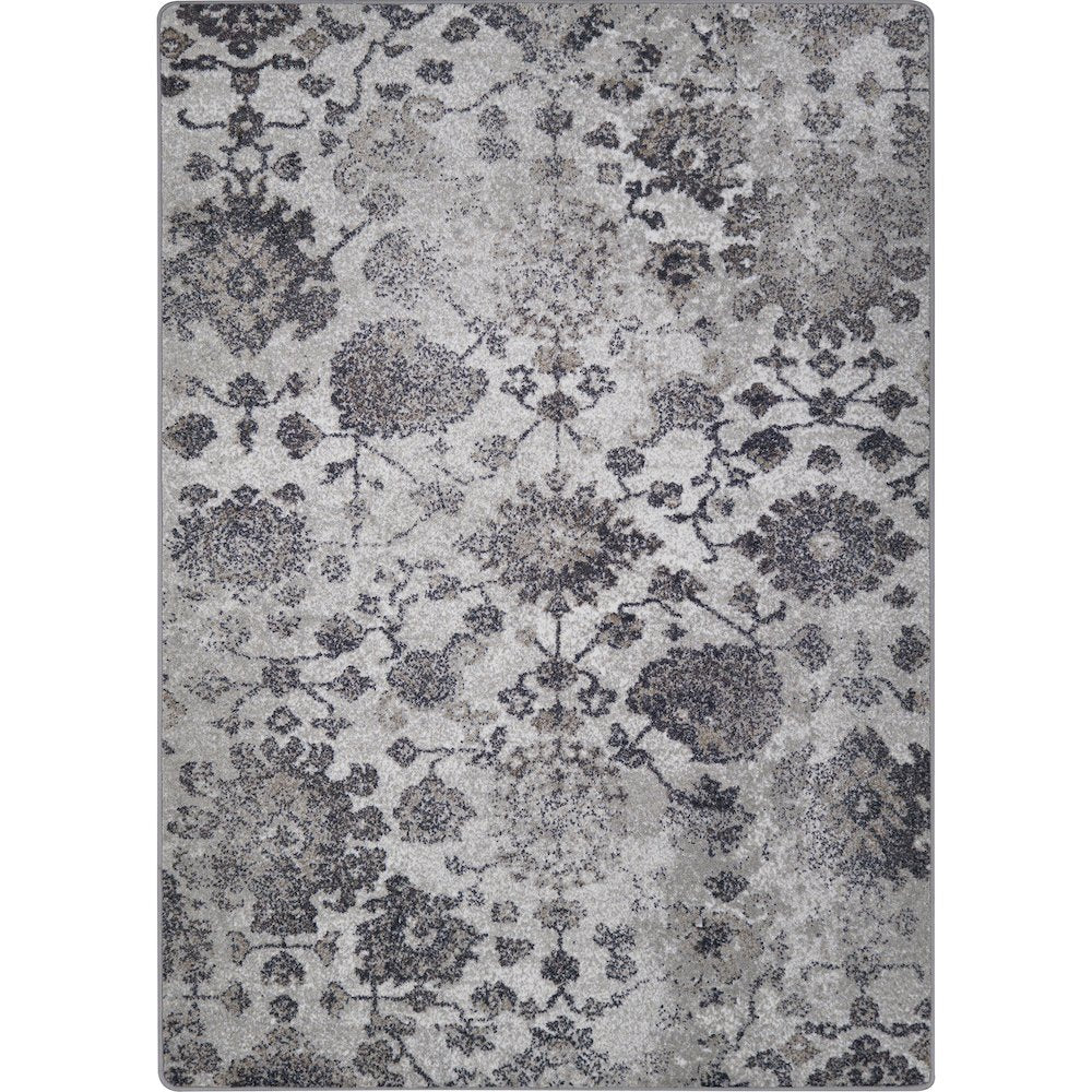 Mojave Bloom 3'10" x 5'4" Area Rug in Color Twilight
