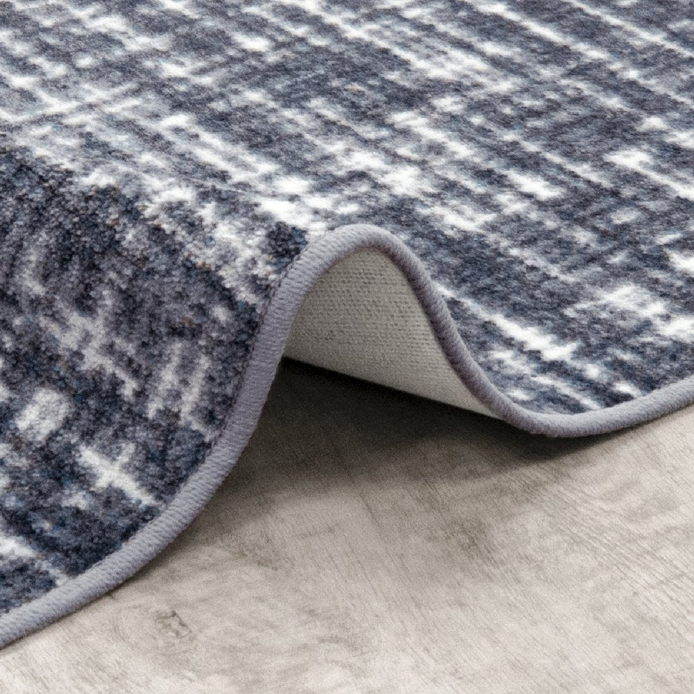 Impressions Past Tense 3'10" x 5'4" Area Rug in Color Smoke
