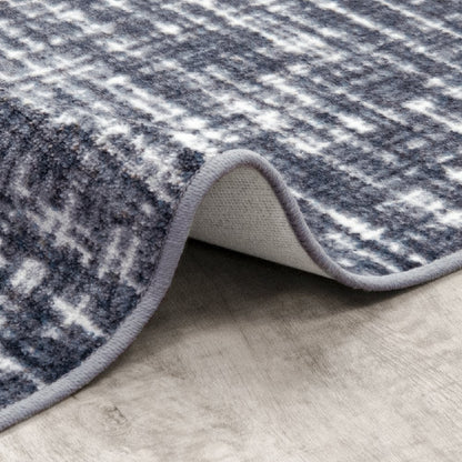 Impressions Past Tense 3'10" x 5'4" Area Rug in Color Smoke