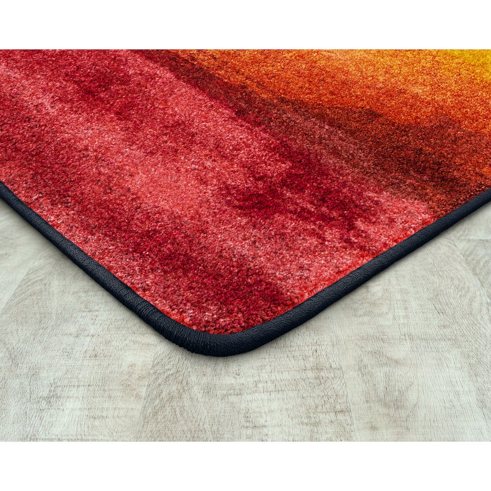 Kid Essentials Rainbow Magic 5'4" x 7'8" Area Rug in Color Rainbow