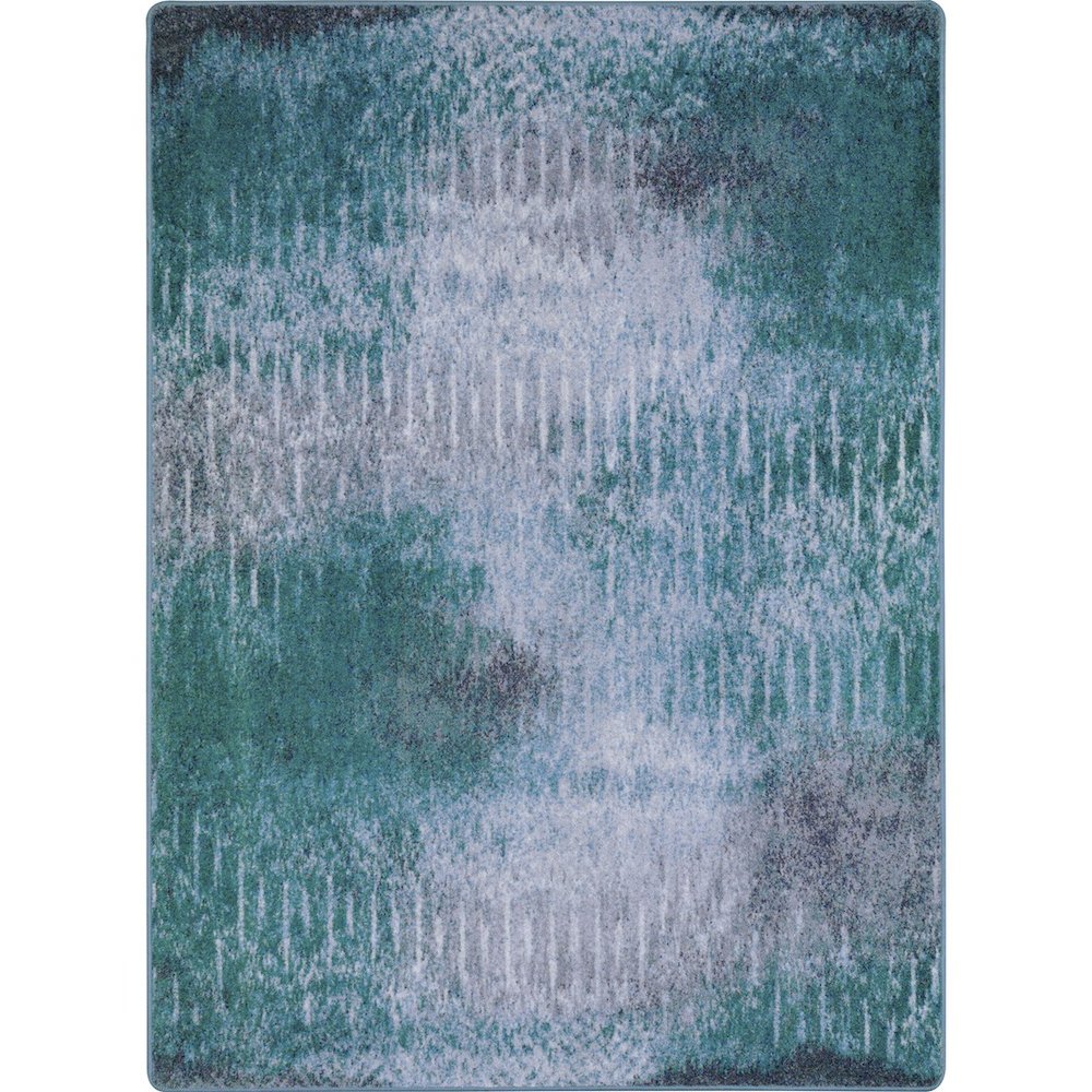 First Take Raku 3'10" x 5'4" Area Rug in Color Mirage Lake