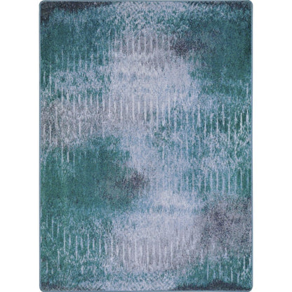First Take Raku 3'10" x 5'4" Area Rug in Color Mirage Lake