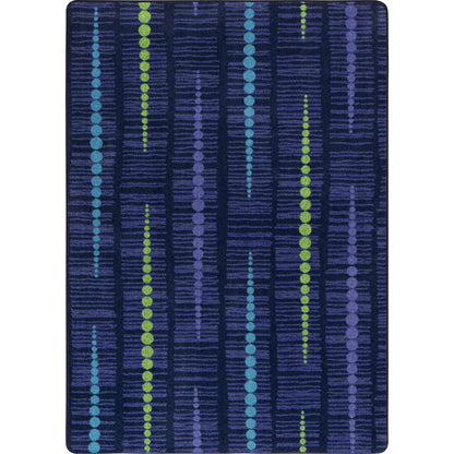 Kid Essentials Recoil 3'10" x 5'4" Area Rug in Color Violet