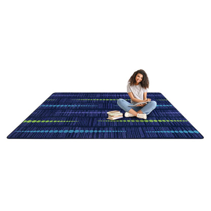 Kid Essentials Recoil 3'10" x 5'4" Area Rug in Color Violet