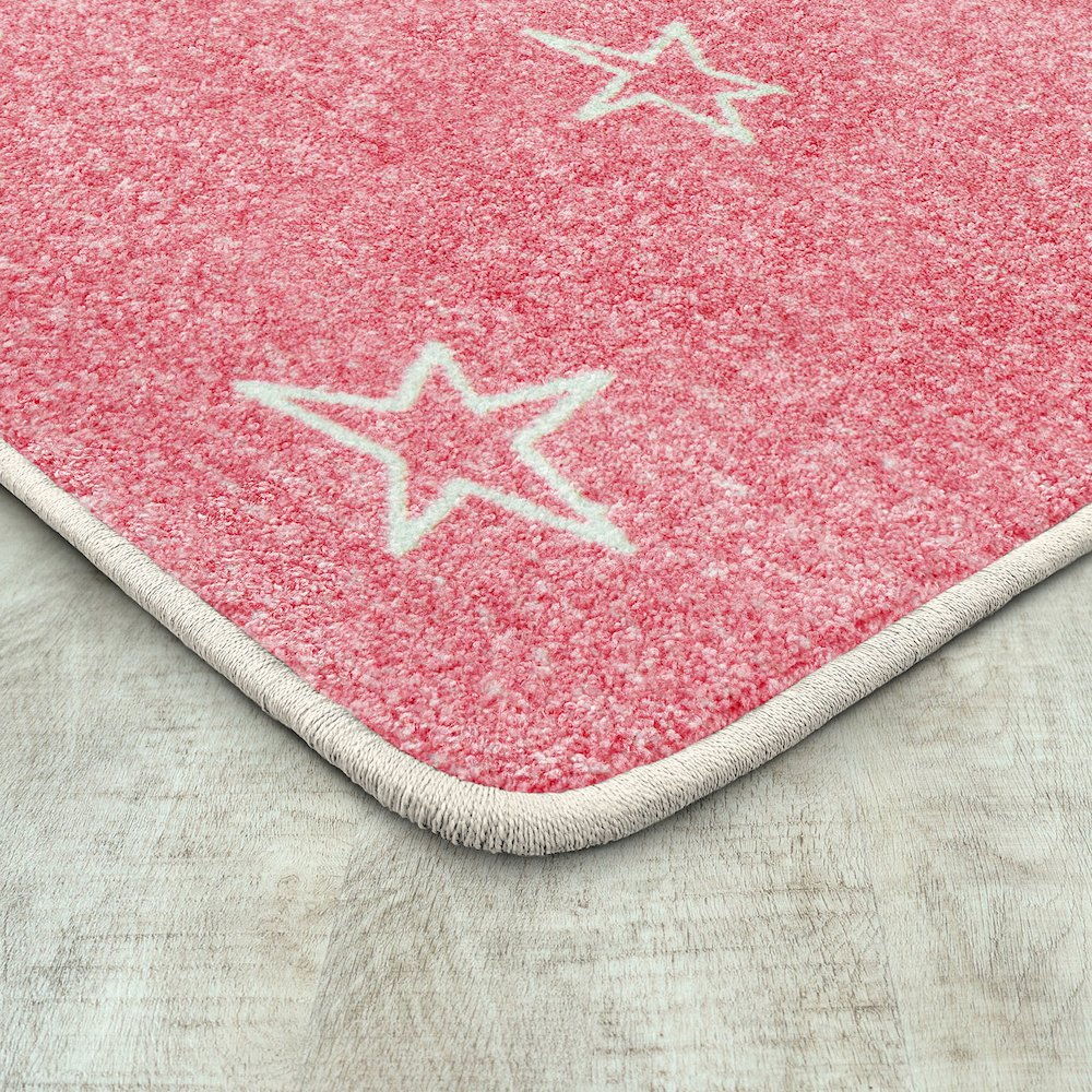 Claremont Kids Shine On 3'10" x 5'4" Area Rug in Color Blush