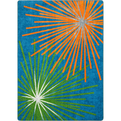 First Take Sputnik 3'10" x 5'4" Area Rug in Color Citrus